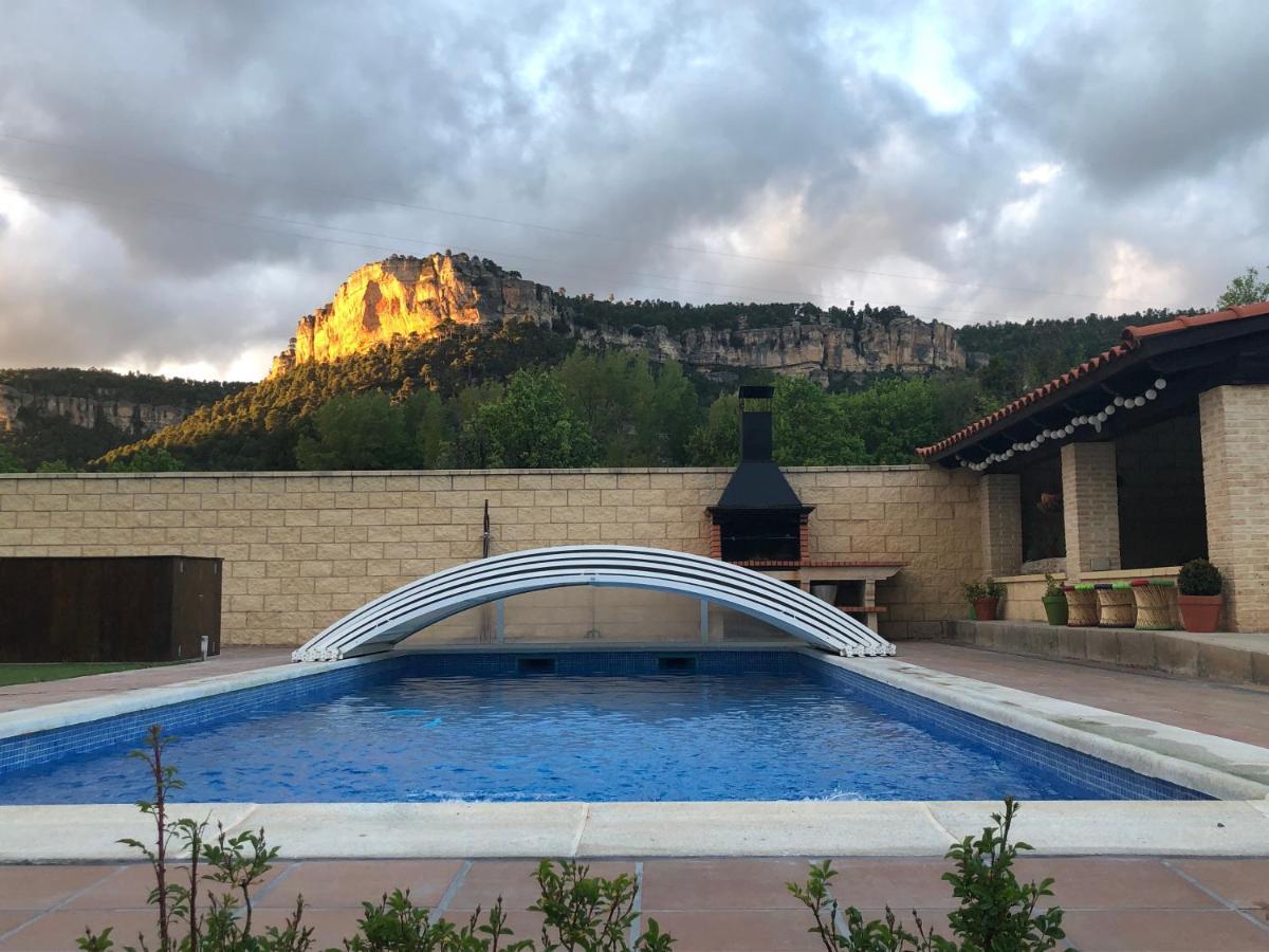 Casa Rural Laguna De Una Bagian luar foto