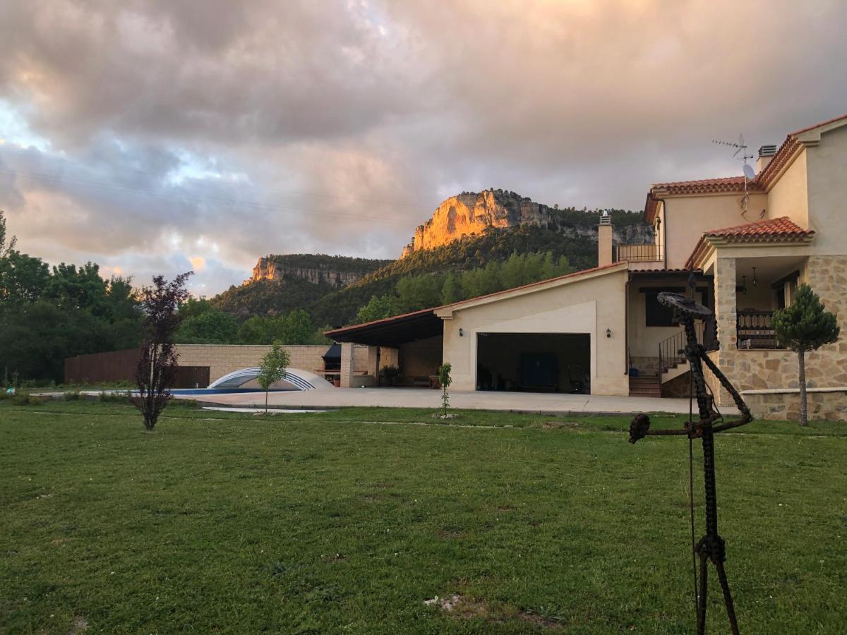 Casa Rural Laguna De Una Bagian luar foto