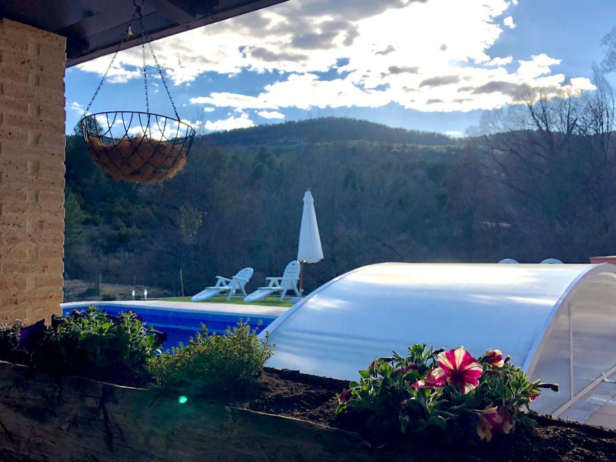 Casa Rural Laguna De Una Bagian luar foto